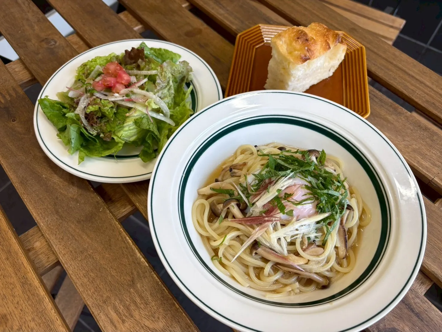 本日からの生パスタランチ