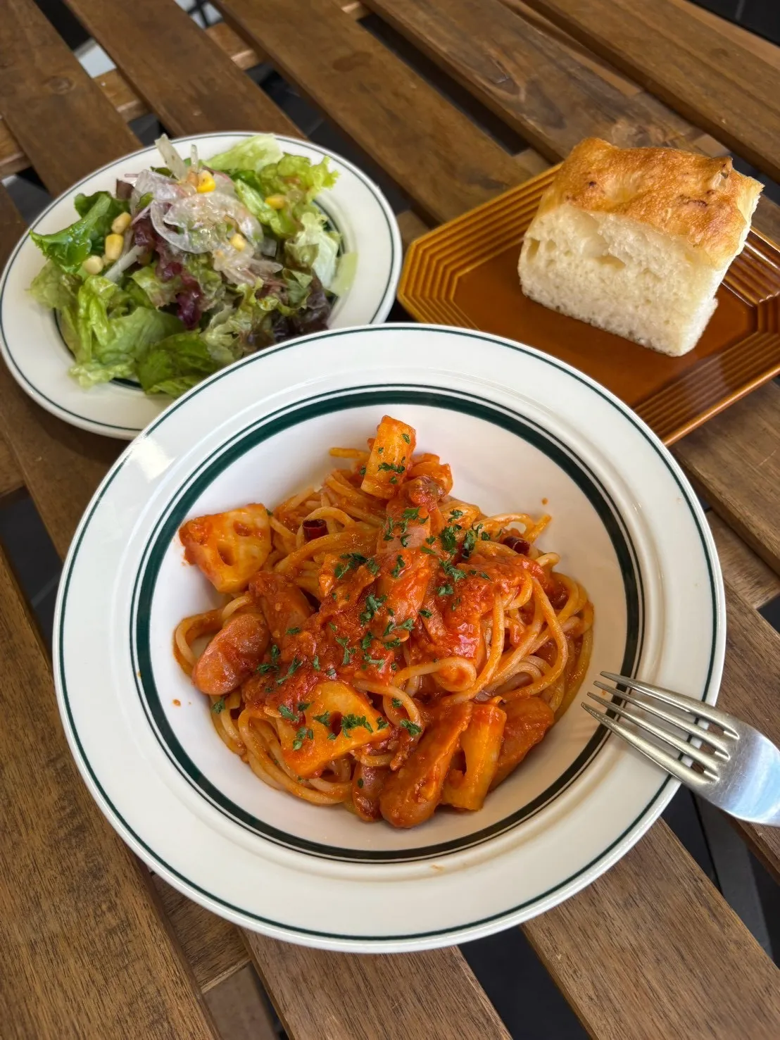 本日からの生パスタランチ